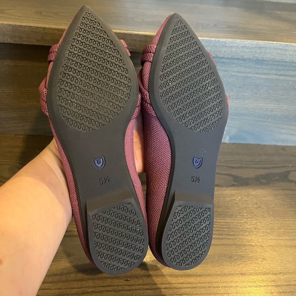 NWOT Rothy's The Knot Point II in Mauve Size 5.5 - Picture 10 of 13
